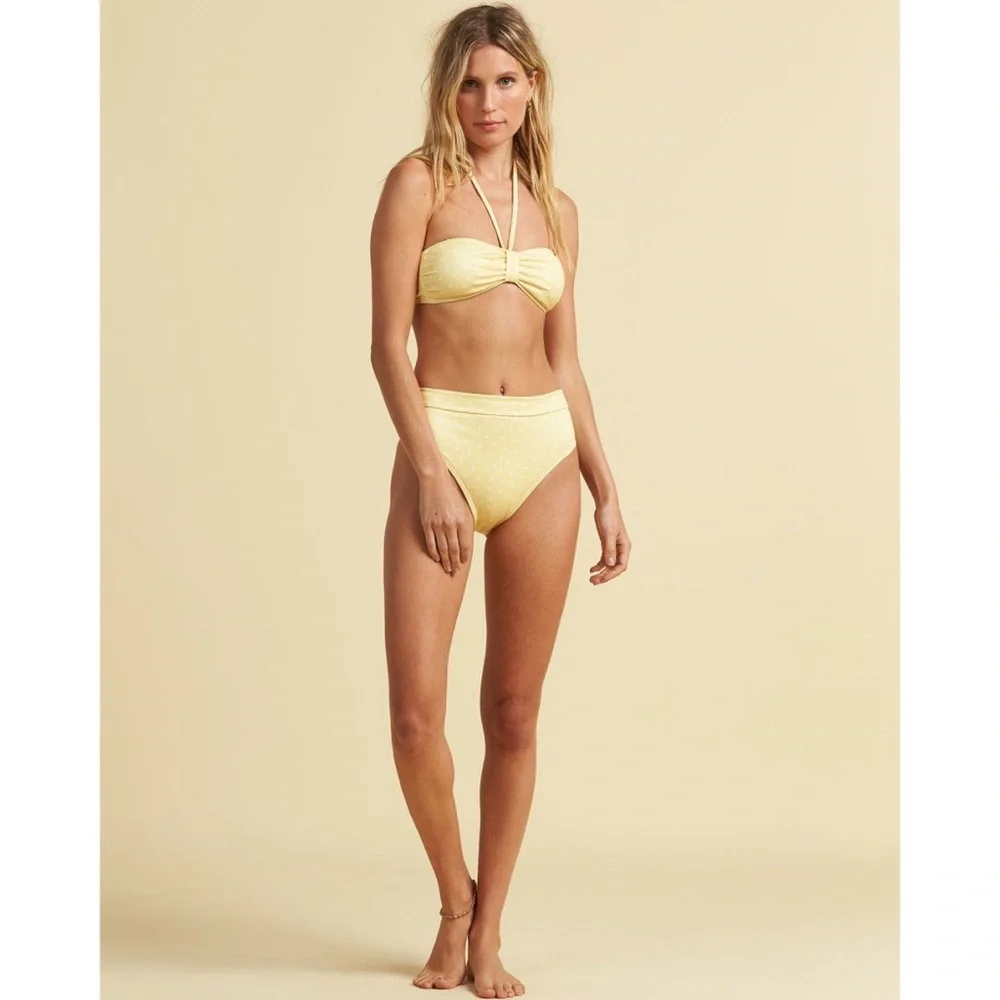Billabong x Salty Blonde Polka Dot Bikini Bottom πΌππ - Picture 10 of 13